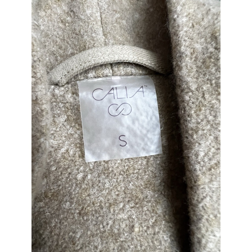 Calia By Carrie Underwood Easy Shawl Jacket Tan Brown Sz S Elegant Classic #A - Picture 9 of 13